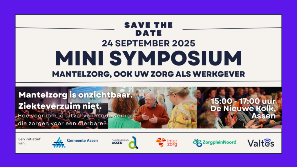 Kom naar het mini-symposium op 24 september: Mantelzorg, ook uw zorg als werkgever Thumbnail